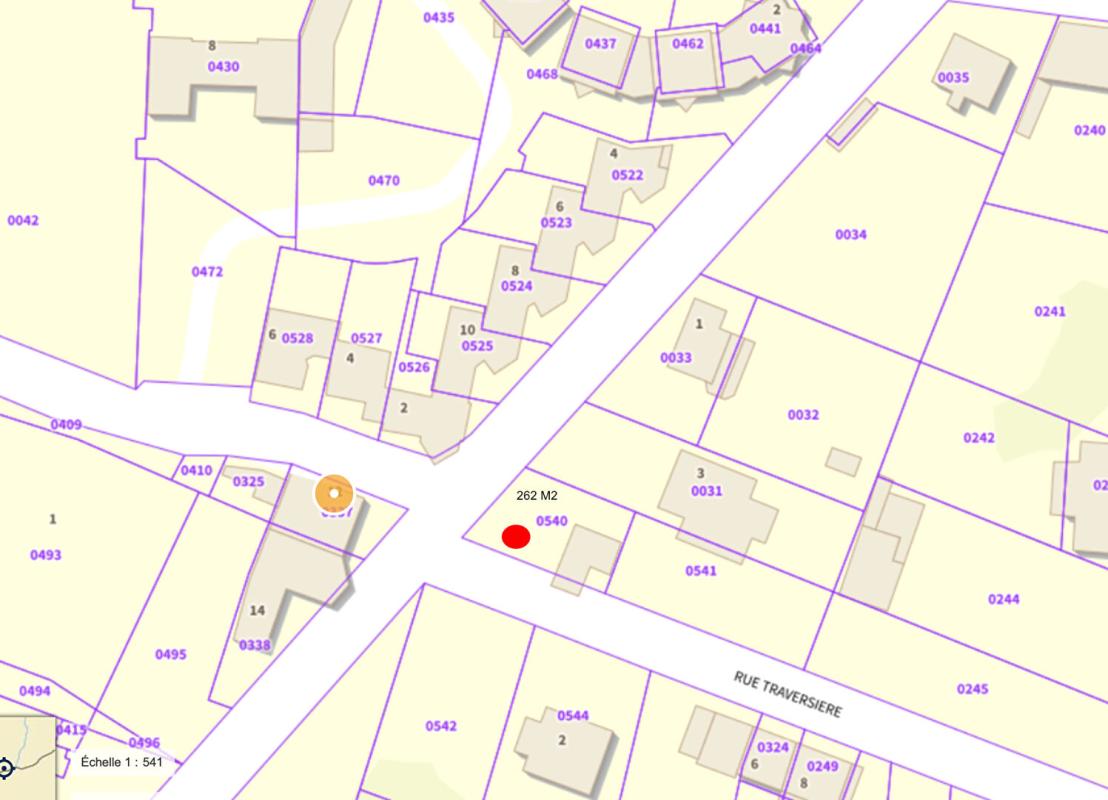 SAINTE-MARIE Terrain avec garage et dépendance  St Marie 1
