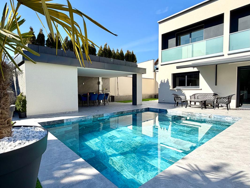 THONON-LES-BAINS EXCLUSIVITE Thonon-les-Bains Villa individuelle de 2022 134 m² piscine, jacuzzi, pull house (74200) 5