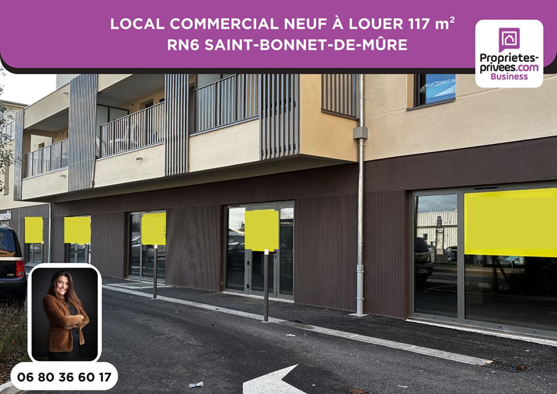 SAINT-BONNET-DE-MURE LOCAL COMMERCIAL À LOUER 117 m² - RN6 SAINT-BONNET-DE-MÛRE 5