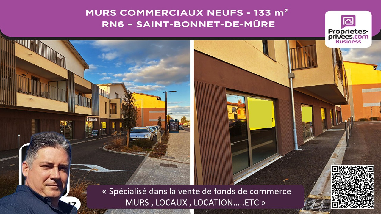 Vente de fonds de commerce 133 m² à SAINT-BONNET-DE-MURE (69720) - 1004TC435940B-GSULB-TCL