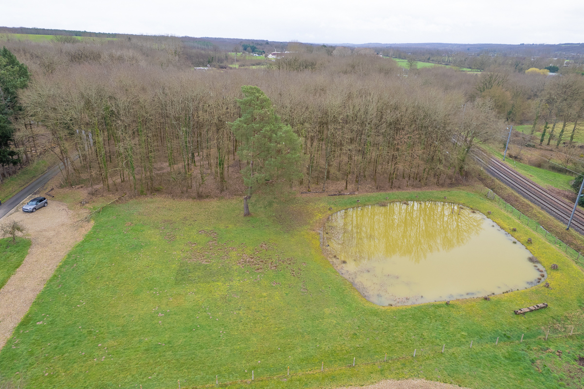 THENIOUX Terrain constructible - Thenioux, avec un étang - 4322 m²  - 7