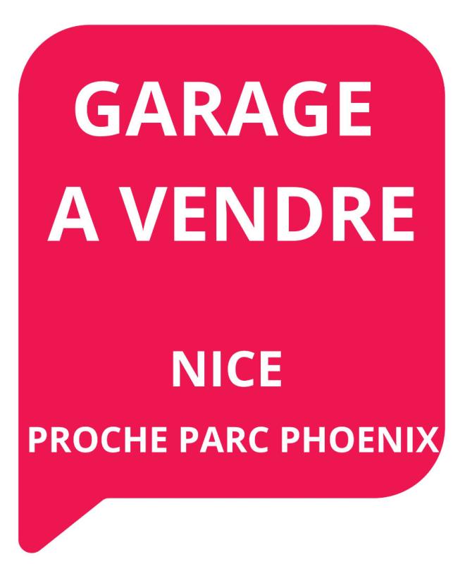 NICE A VENDRE - BOX FERME -  PROCHE PARC PHOENIX 1