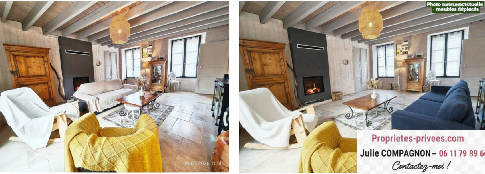 CHAUDRON-EN-MAUGES Maison 184 m² env.- 5 chambres -2 garages - abris et jardin 7