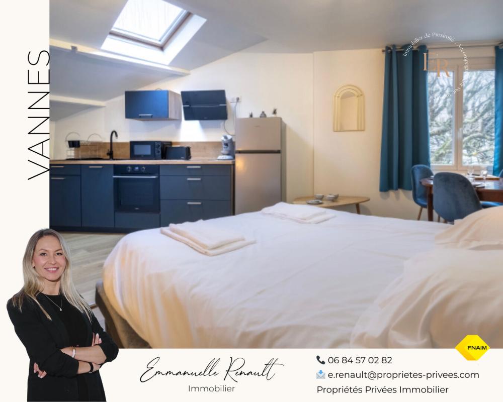 VANNES Appartement de 28,30 M² entièrement rénové et meublé. Quartier Saint-Patern / Gare VANNES 8