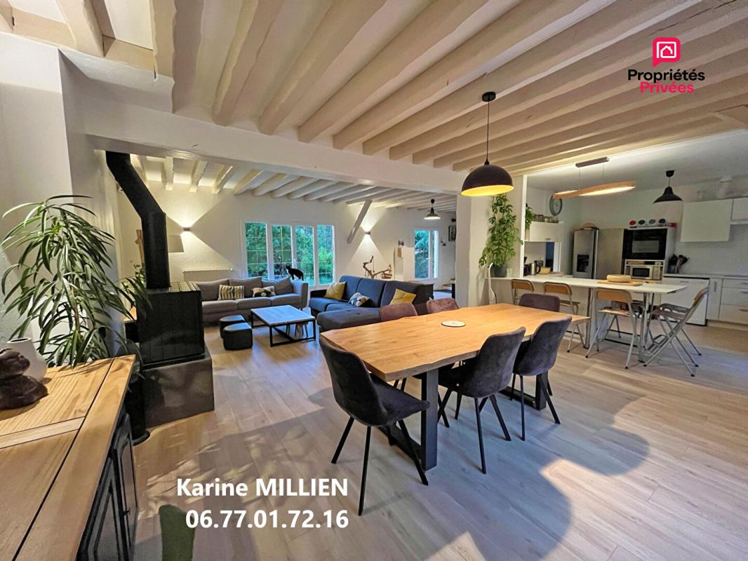 MARCILLY-SUR-EURE MARCILLY SUR EURE 27810 - Maison individuelle sur sous-sol total - 1 étage - 6 chambres - Terrain - 449000  HAI 5