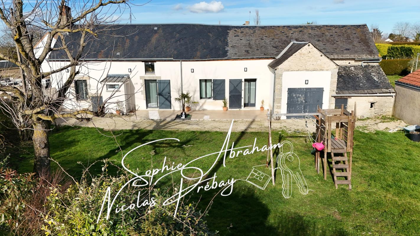 BAZOCHES-LES-GALLERANDES Maison rénovée avec grange et terrain ? Coeur de bourg avec commodités 10