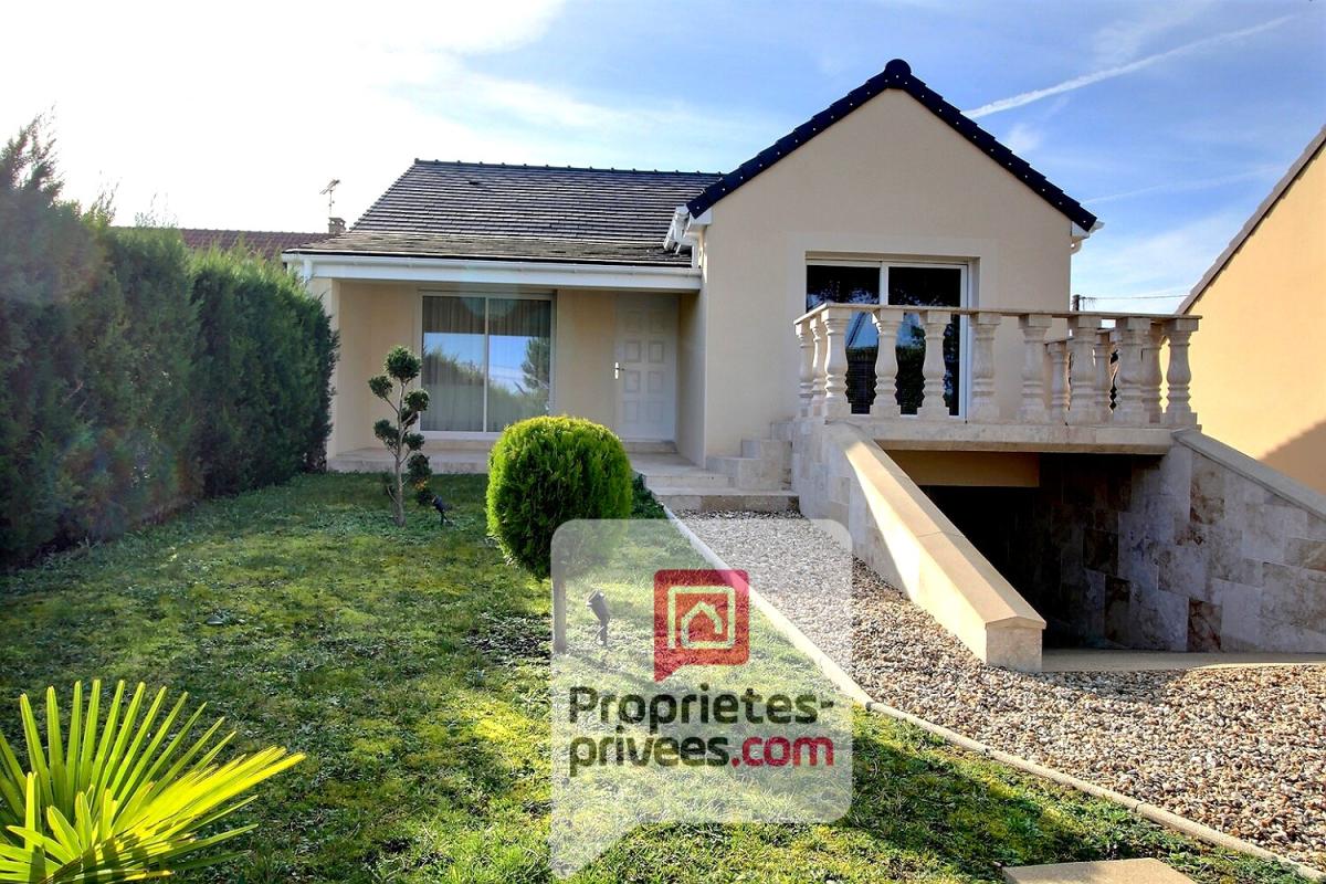 AMILLY Nouveauté ! A VENDRE SUPERBE MAISON sur SOUS-SOL, 2 CHAMBRES + Sous-sol aménagé, terrain 492 m2 1