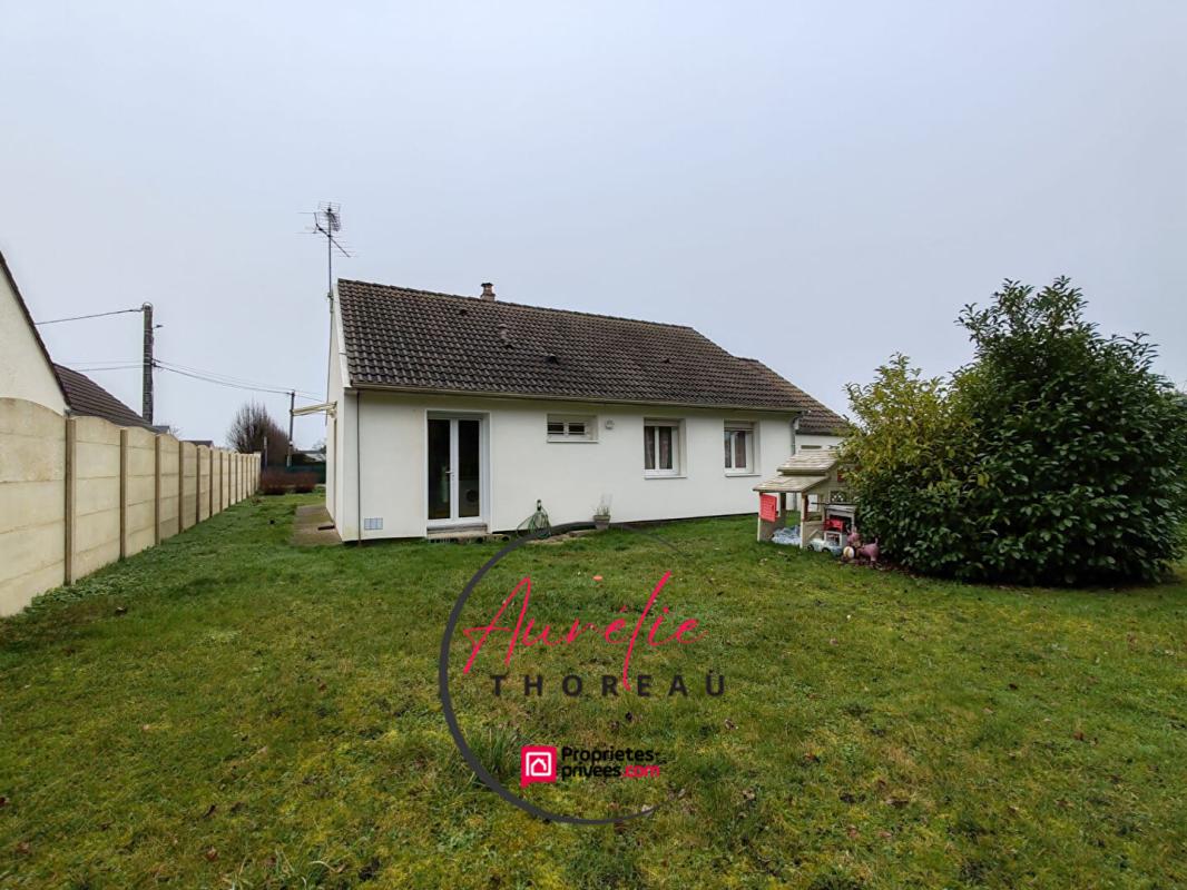 SAINT-LYE-LA-FORET maison de plain pied, 3 chambres, terrain clos 15