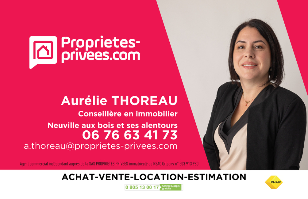 SAINT-LYE-LA-FORET maison de plain pied, 3 chambres, terrain clos 18