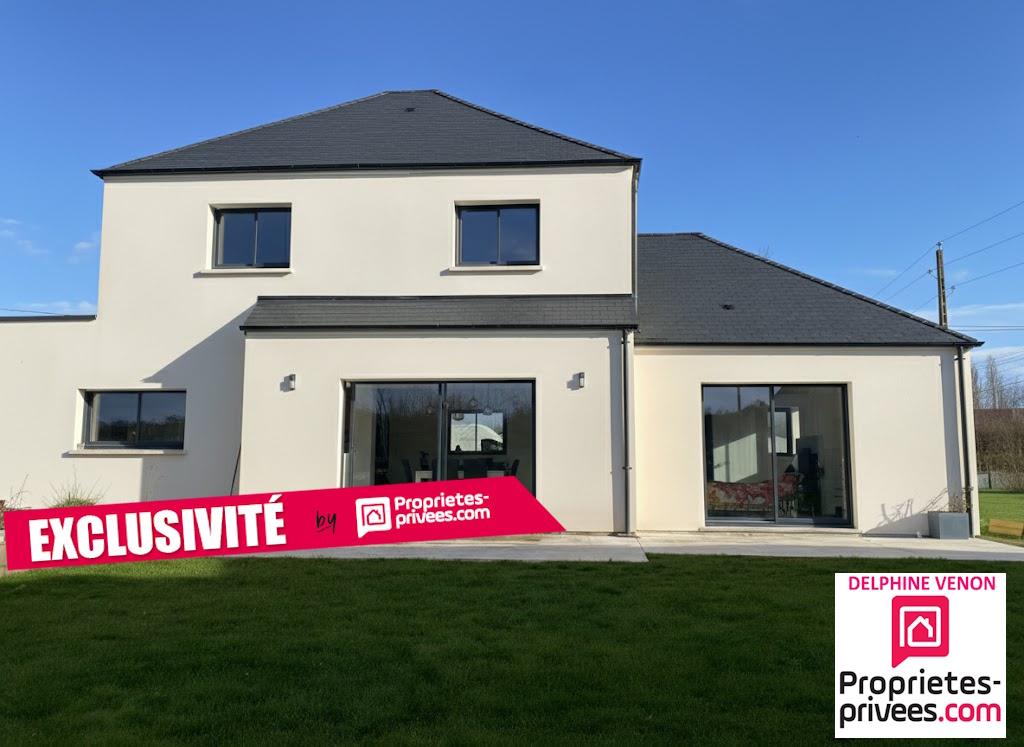 SAINT-MARTIN-D'ABBAT Exclusivité - Maison contemporaine classe énergie A sur un terrain de 1861 m² au calme à Saint Martin D Abbat 1