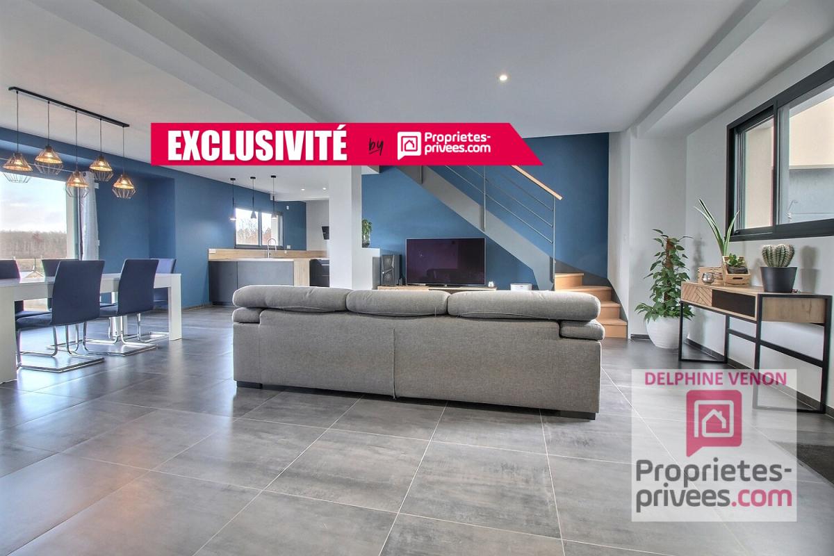 SAINT-MARTIN-D'ABBAT Exclusivité - Maison contemporaine classe énergie A sur un terrain de 1861 m² au calme à Saint Martin D Abbat 2