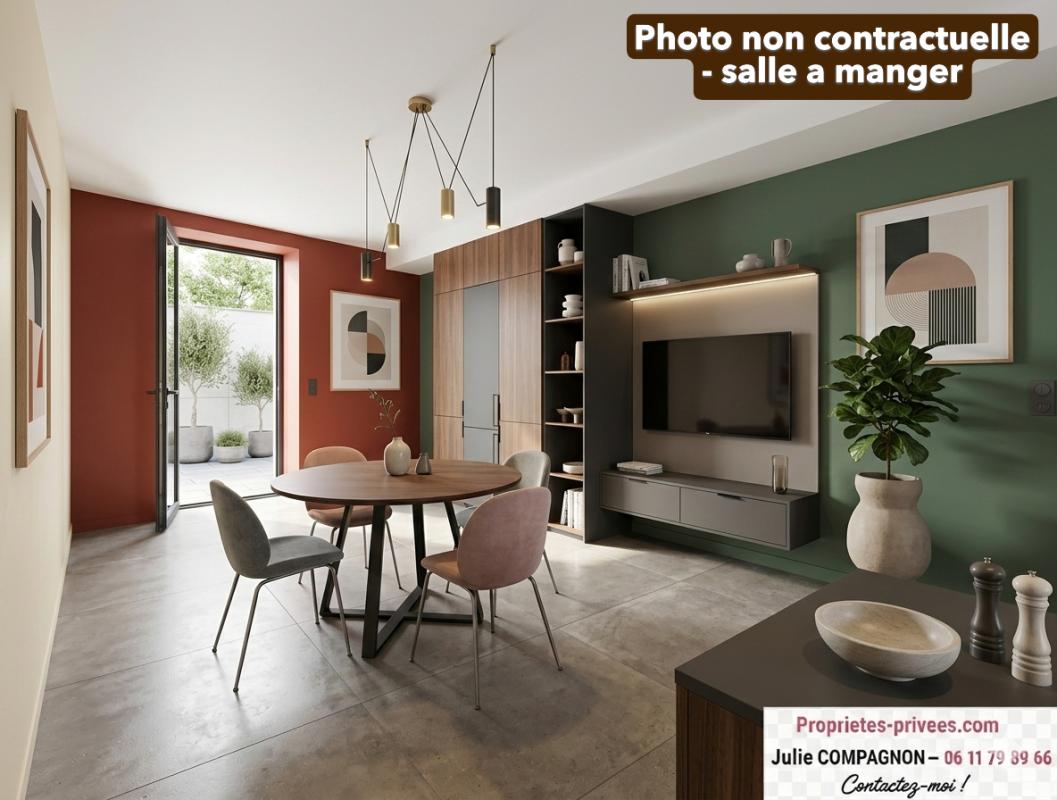 MAUGES-SUR-LOIRE Maison 1 chambre , avec garage, poulaillers EN PIERRE et terrain 2425 m² 4