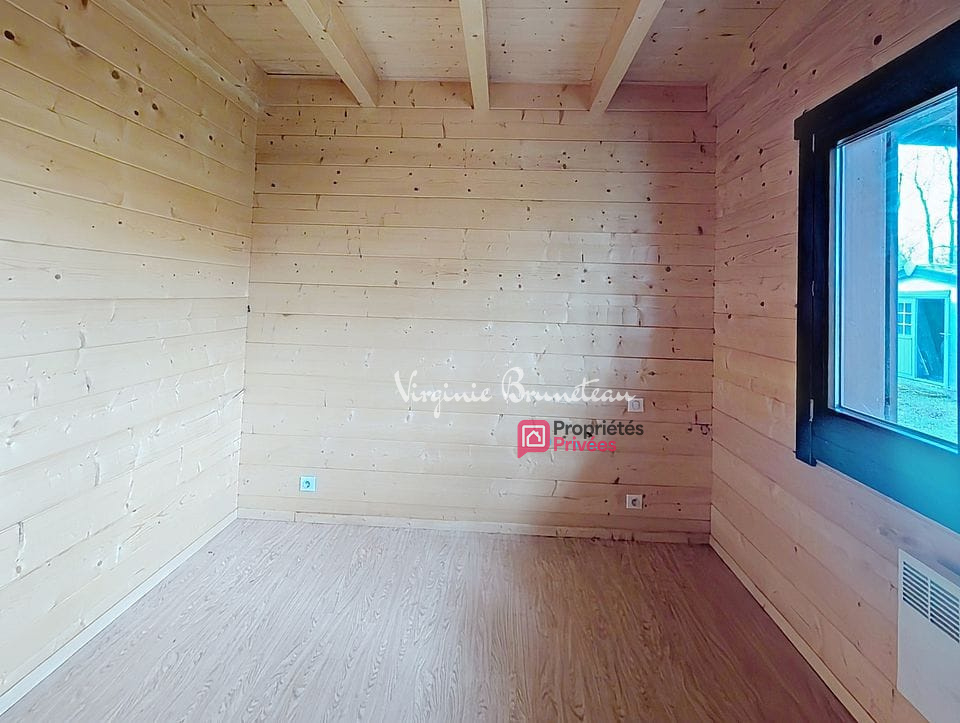 HOURTIN Maison en bois 3 pièces Terrain arboré et clôturé 5