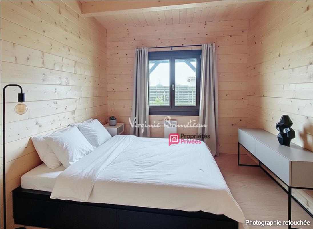 HOURTIN Maison en bois 3 pièces Terrain arboré et clôturé 8