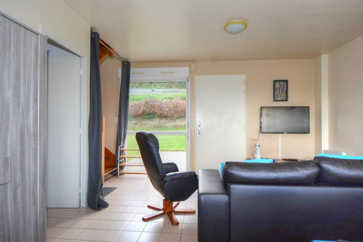 TREVOU-TREGUIGNEC Maison de 56 m2 avec garage et jardin . Belle vue mer de toutes les pièces 10