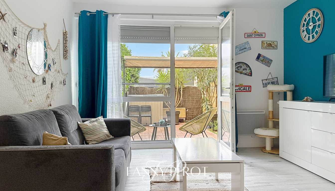 SAINT CYPRIEN PLAGE Un cocon de plain-pied avec terrasse et parking sur le port de St-Cyprien 1