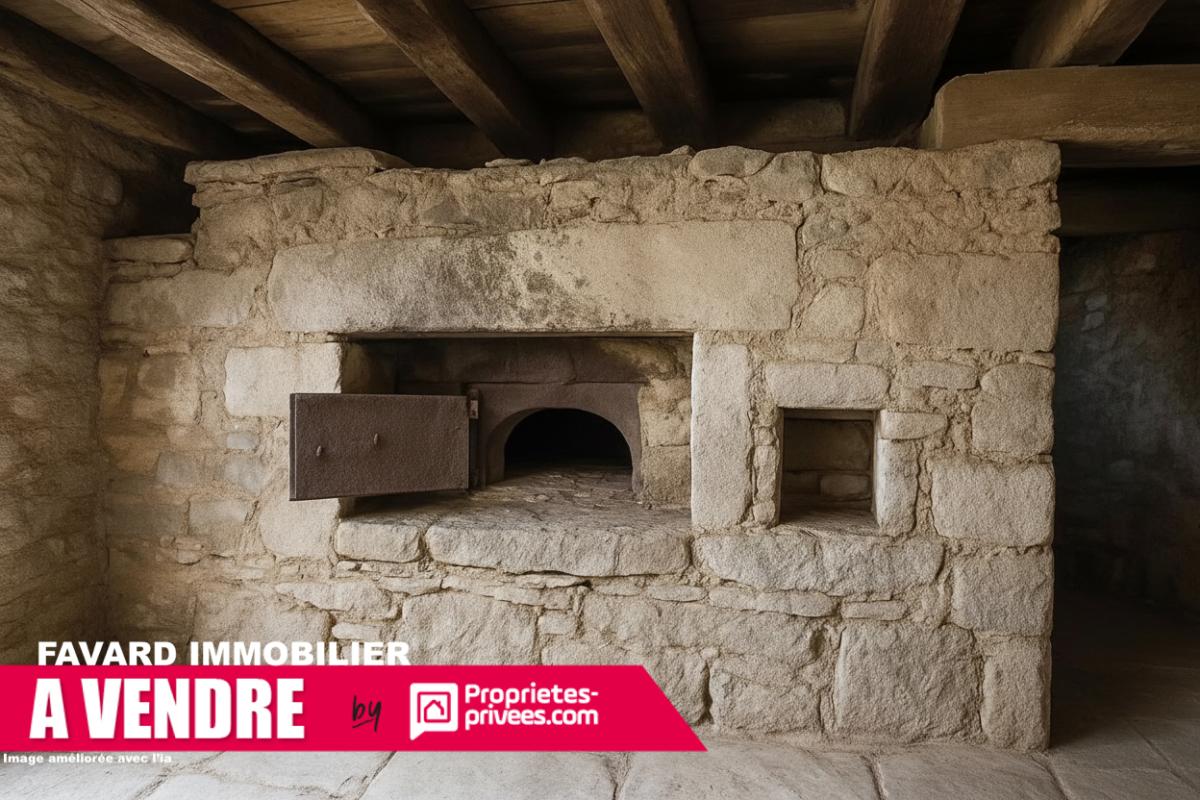VIGNOLS Maison de caractère avec tour, piscine et vue sur le viaduc 14