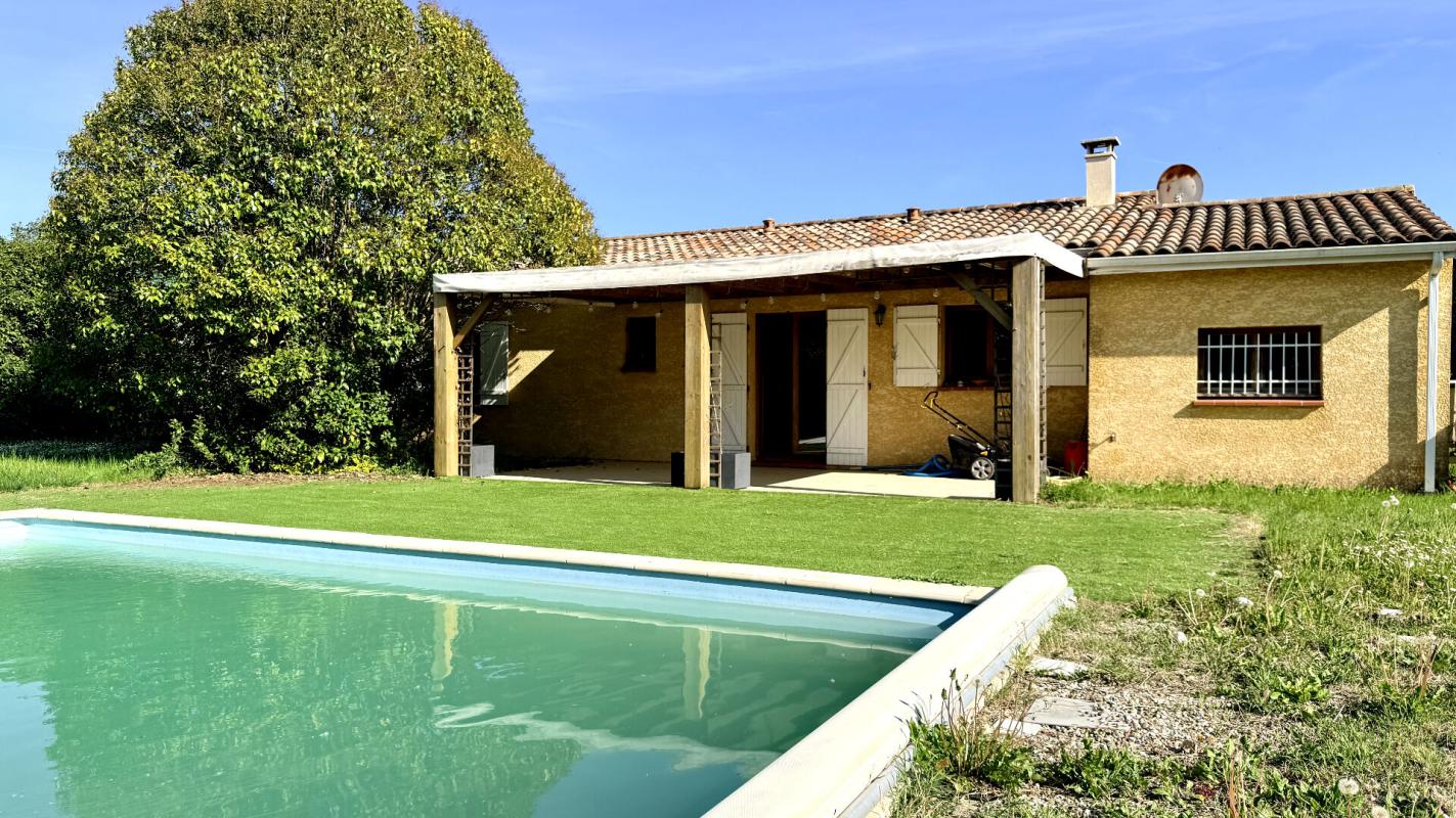SAINT-NAUPHARY À vendre maison 110 m2 - 4 Chambres - Piscine - St Nauphary 82370 15