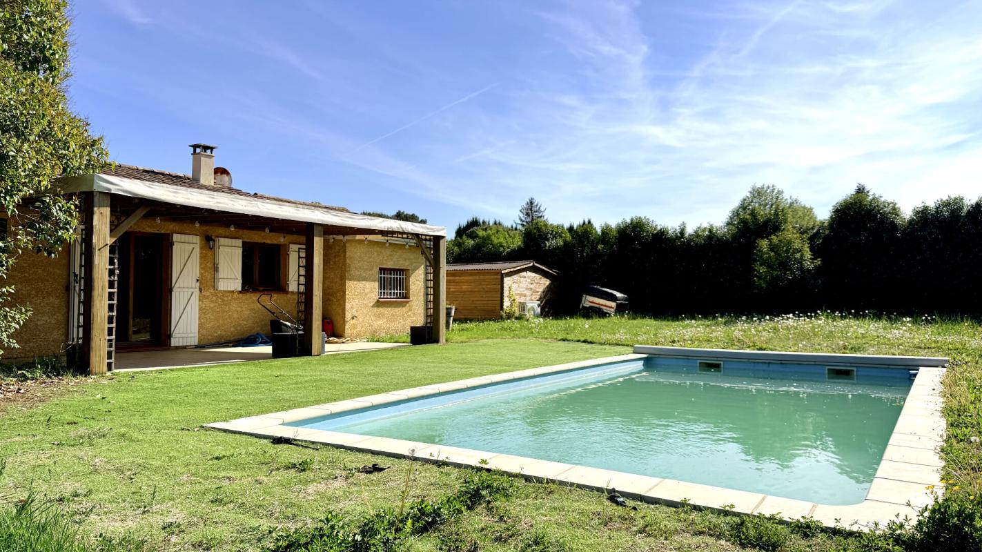 SAINT-NAUPHARY À vendre maison 110 m2 - 4 Chambres - Piscine - St Nauphary 82370 16