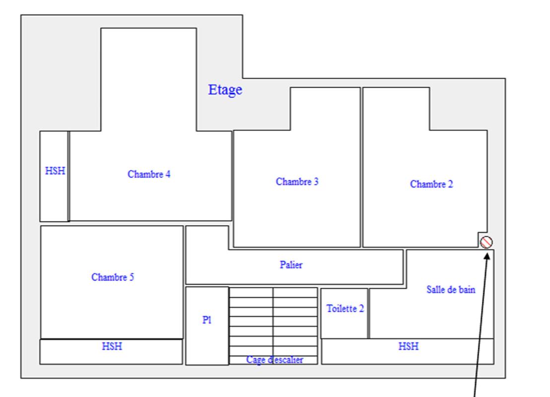 LAZ 29520 Laz maison 5 chambres avec sous sol complet vue sur 1ha 3 de prairie. Hangar 340 m² 6
