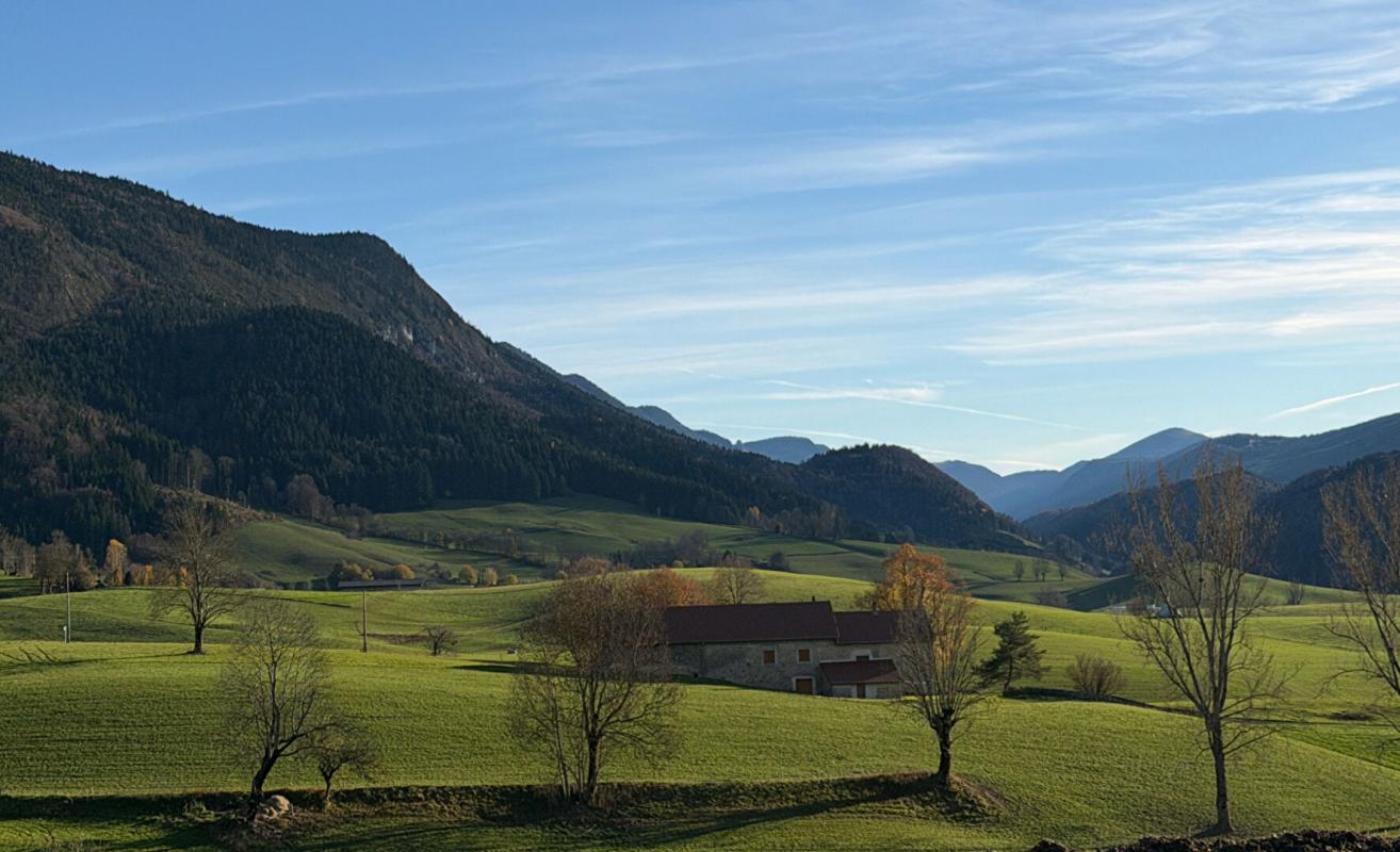 SAINT-MARTIN-EN-VERCORS Vercors sud - Ancienne demeure seigneuriale - Vue panoramique 5