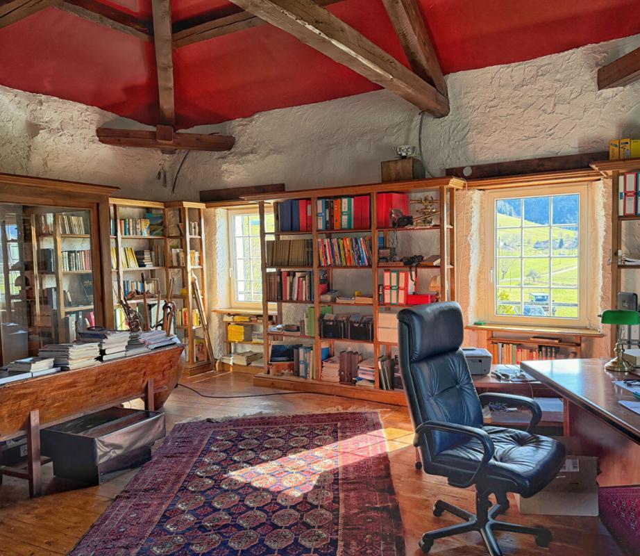 SAINT-MARTIN-EN-VERCORS Vercors sud - Ancienne demeure seigneuriale - Vue panoramique 9