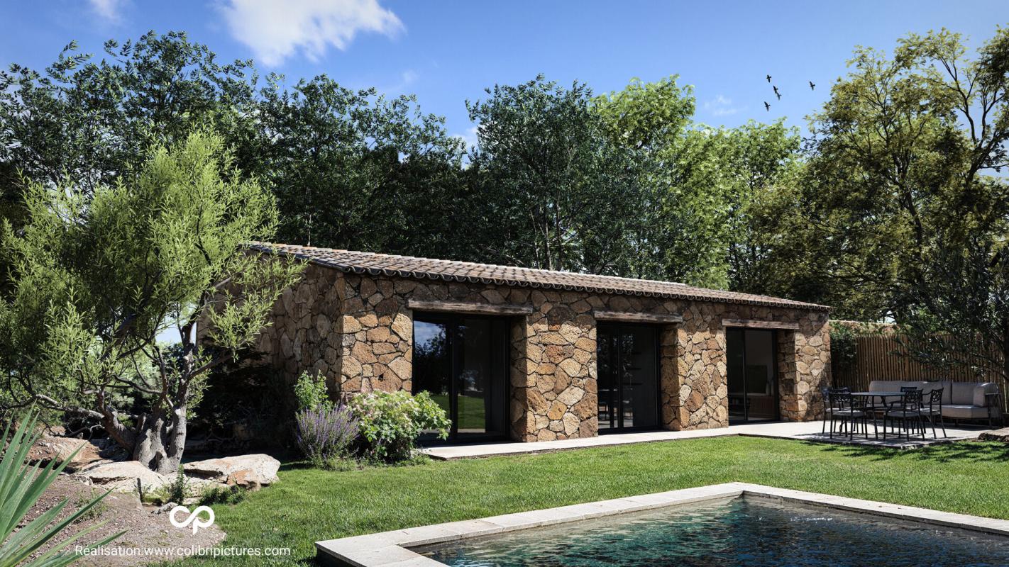 SOTTA Porto Vecchio - Corse du sud - Bergerie de 4 pièces 77 m² 1