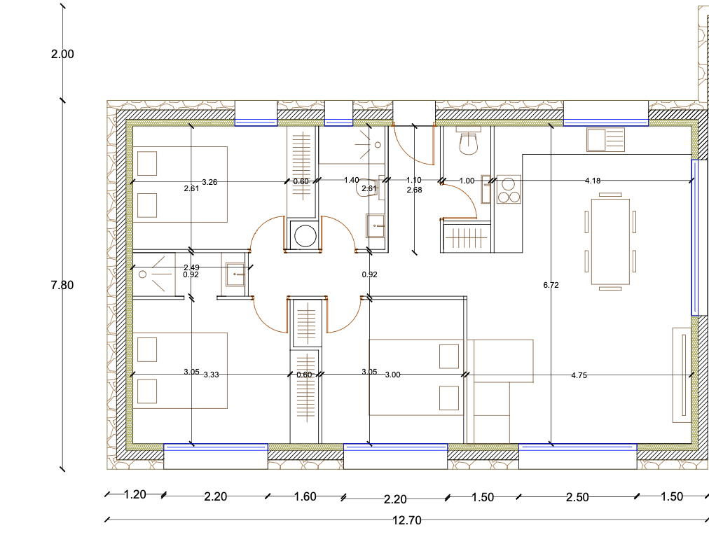 SOTTA Porto Vecchio - Corse du sud - Bergerie de 4 pièces 77 m² 3