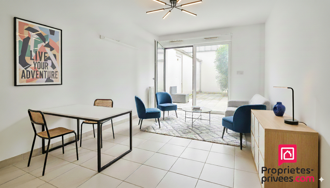 NANTES NANTES - STUDIO HYPER CENTRE AU CALME AVEC TERRASSE ET VERDURE 2