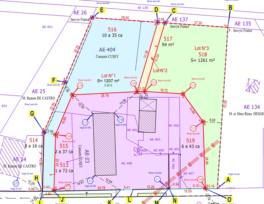 ABERGEMENT-LA-RONCE Terrain 2