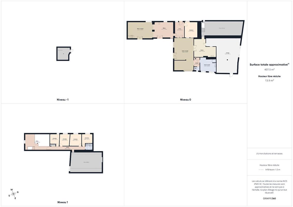 NOUAILLE-MAUPERTUIS Maison ancienne de 317 m2 à Gizay, 5 chambres,  parc de 5500 m2, piscine , grange, atelier 18