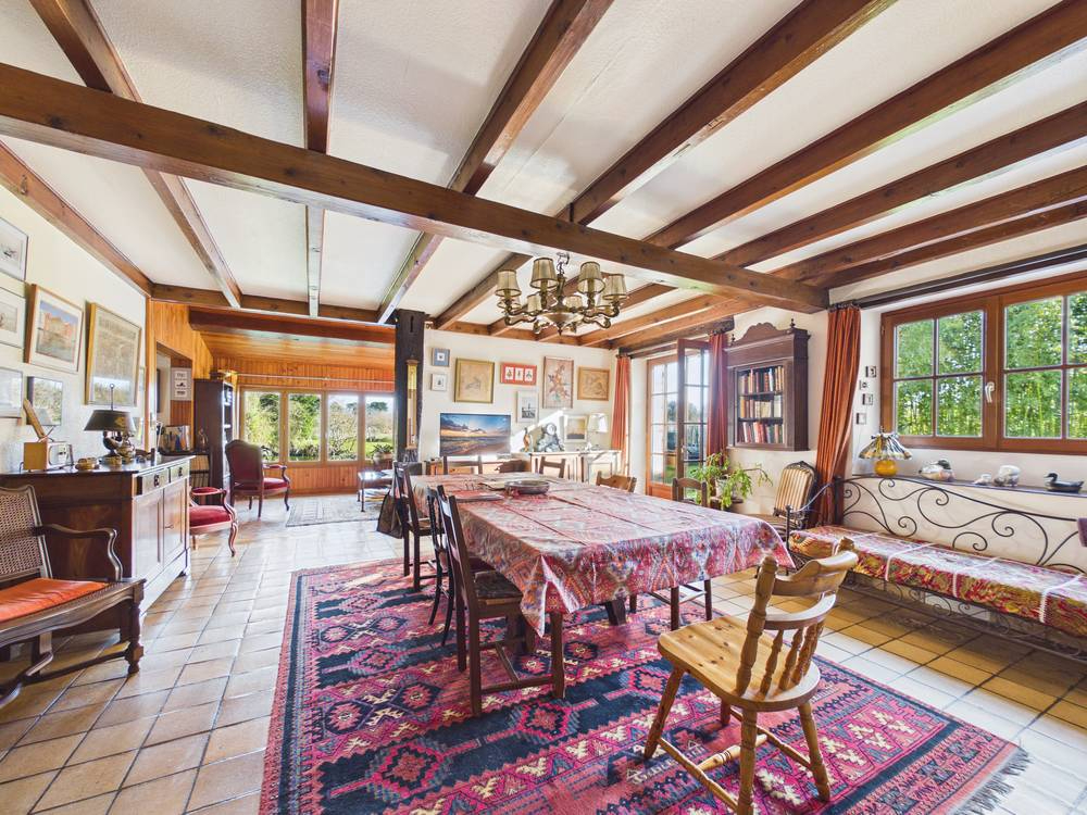 NOUAILLE-MAUPERTUIS Maison ancienne de 317 m2 à Gizay, 5 chambres,  parc de 5500 m2, piscine , grange, atelier 5