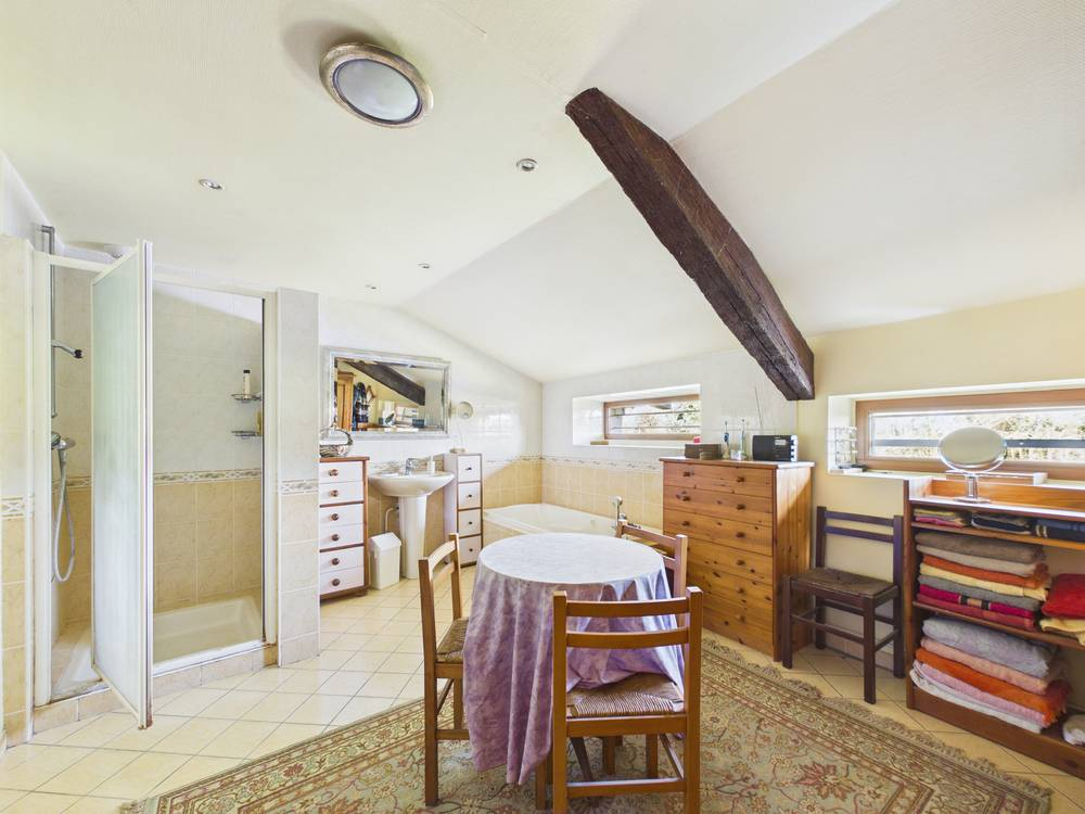 NOUAILLE-MAUPERTUIS Maison ancienne de 317 m2 à Gizay, 5 chambres,  parc de 5500 m2, piscine , grange, atelier 9