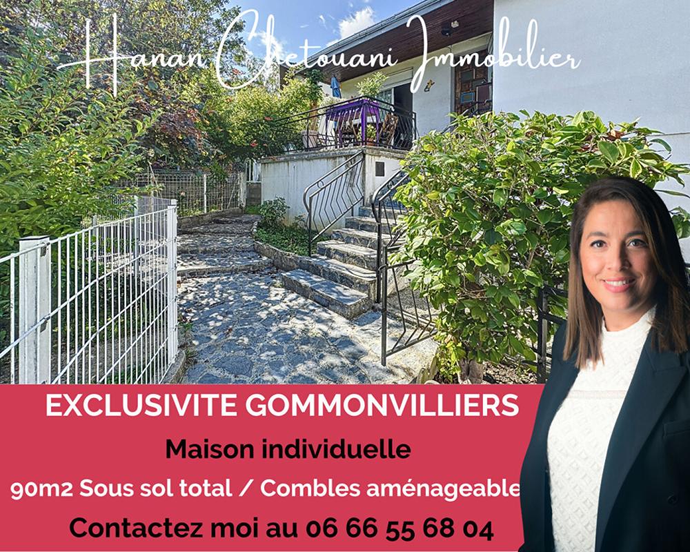 IGNY Maison Familiale à Igny  Terrain de 500 m² + Combles Aménageables et Sus sol total  ! 1