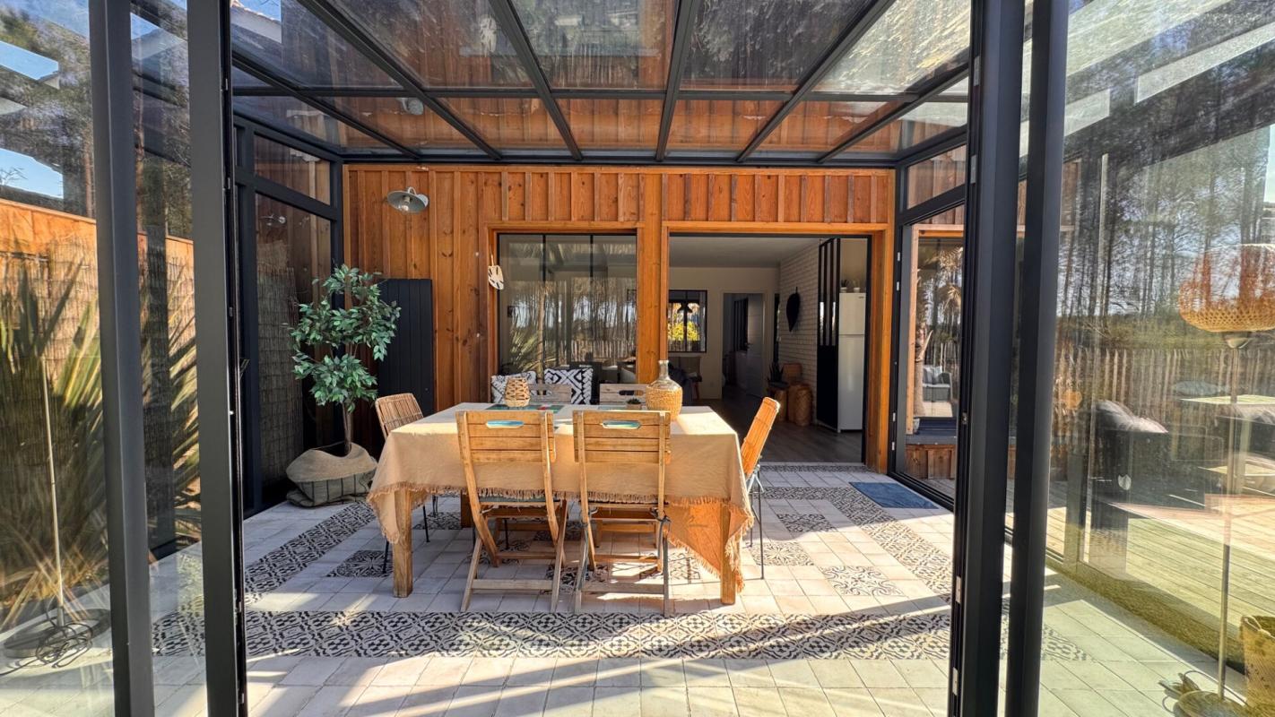 LEGE-CAP-FERRET EXCEPTIONNEL AVEC JARDIN, JACUZZI et VUE FORÊT !!! 17