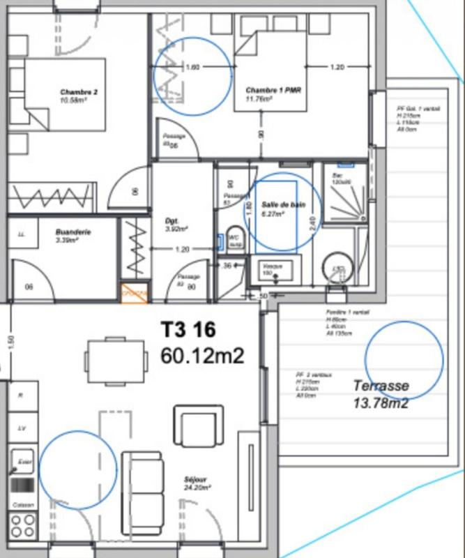 PORTO-VECCHIO Superbe appartement T3 neuf Porto Vecchio 3