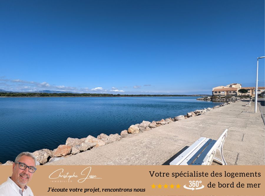 PORT LEUCATE Appartement T2 avec parking vue imprenable sur le Port 8