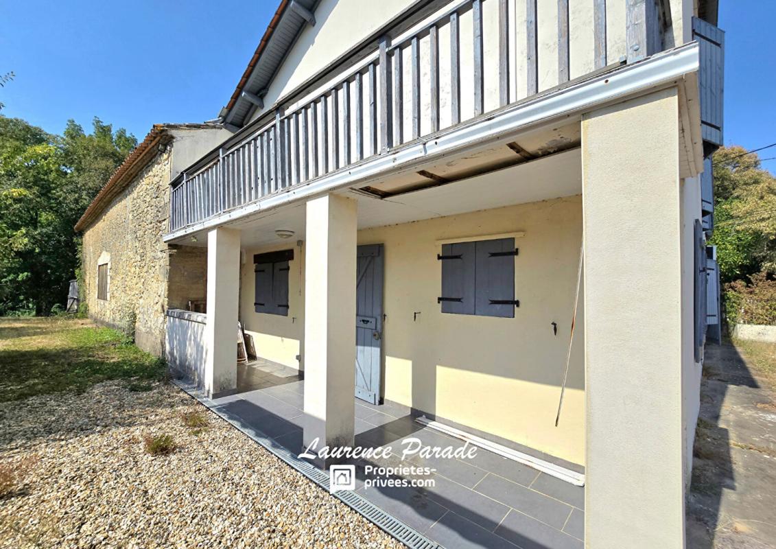 MOULIN-NEUF Maison 158m² en pierre, dépendance , terrain, ruisseau 1