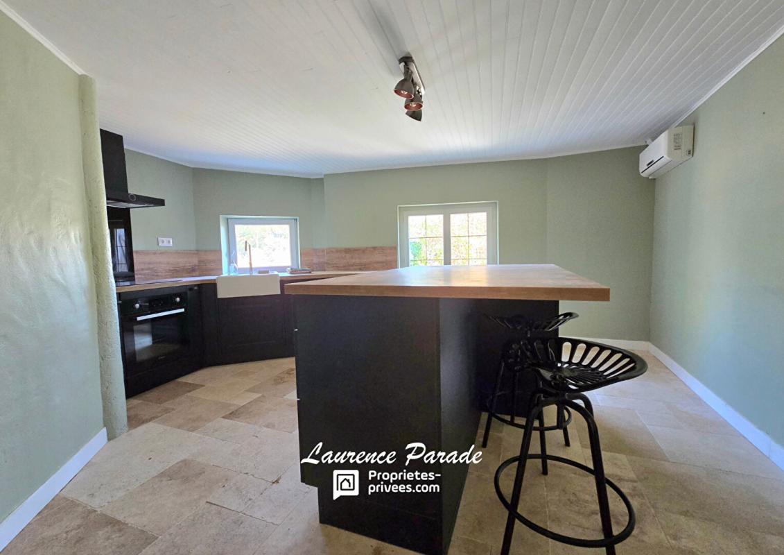 MOULIN-NEUF Maison 158m² en pierre, dépendance , terrain, ruisseau 5