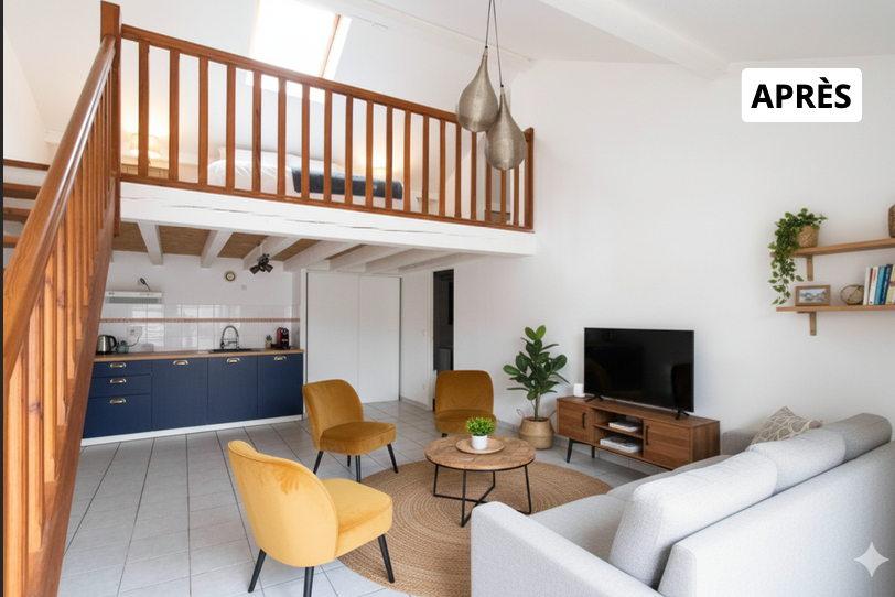 LEON Rare à Léon : T2 avec future terrasse en plein centre 2