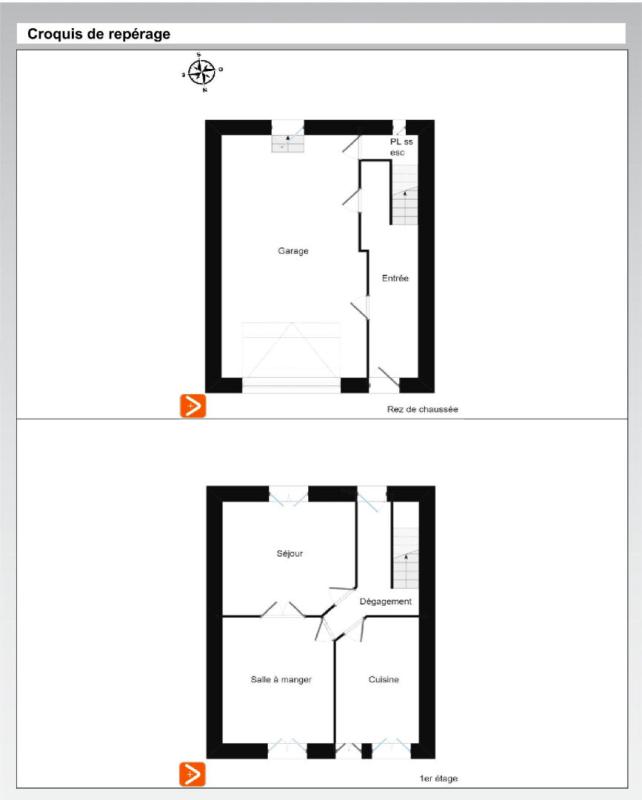 QUIMPER Maison années 30 à rénover avec garage et jardin (quartier Gare Quimper) 16