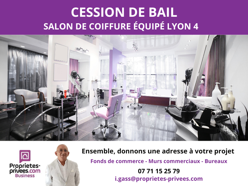 LYON-4E-ARRONDISSEMENT 69004 PARIS -  Salon de coiffure clé en main équipé 2