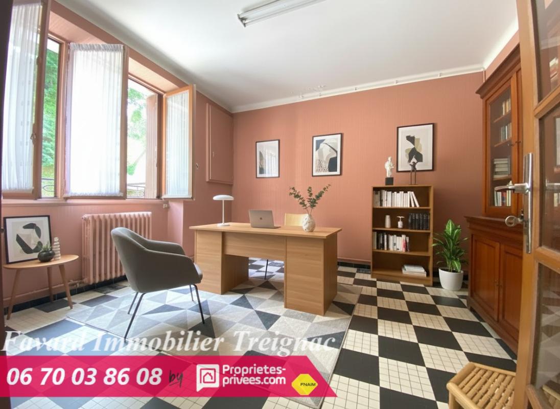 TREIGNAC A SAISIR . Maison avec grand atelier et bureau ? 4 chambres ? Centre Treignac 5