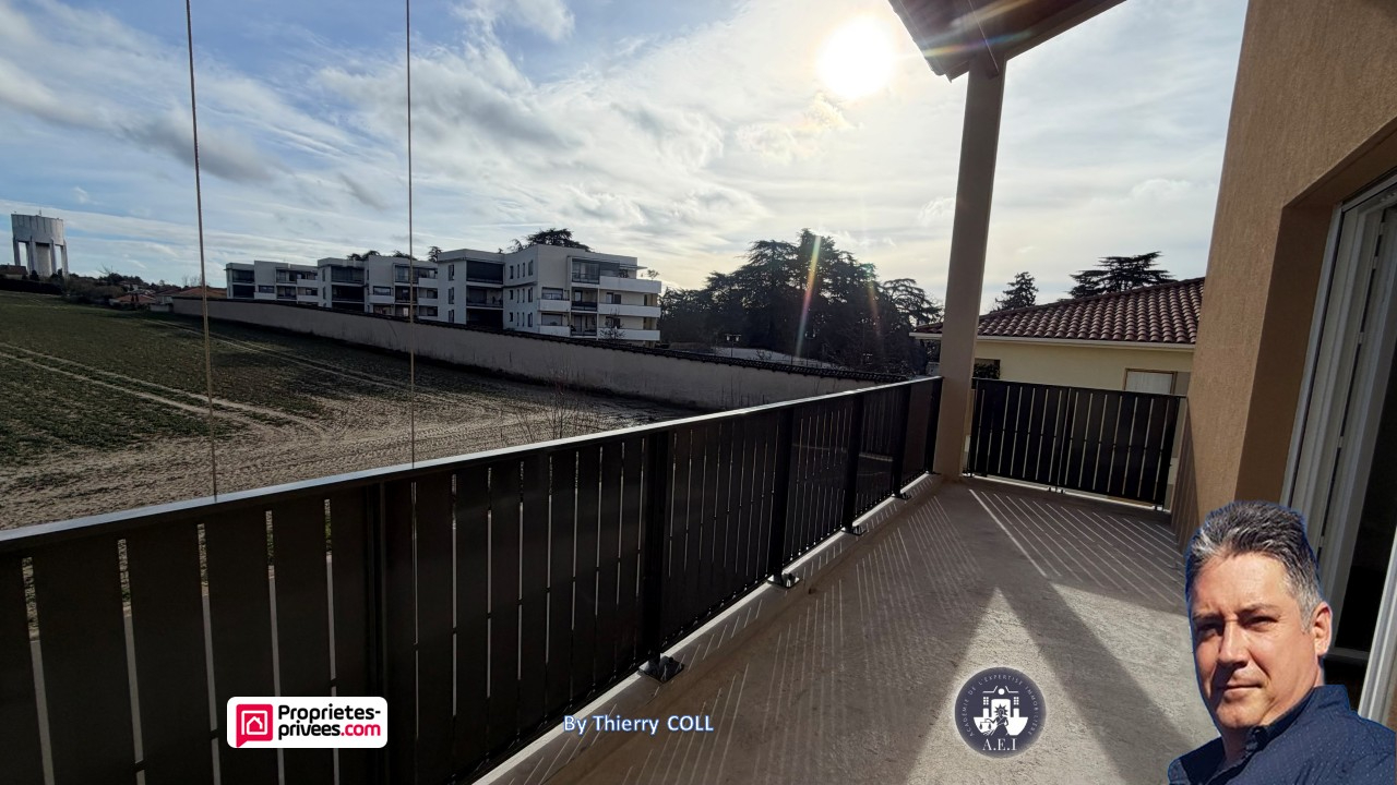 RILLIEUX-LA-PAPE APPARTEMENT T3 RILLIEUX LA PAPE DE 60.74 m2 deuxième étage 3