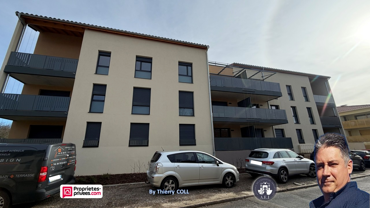 RILLIEUX-LA-PAPE APPARTEMENT T3 RILLIEUX LA PAPE DE 60.74 m2 premier étage 16