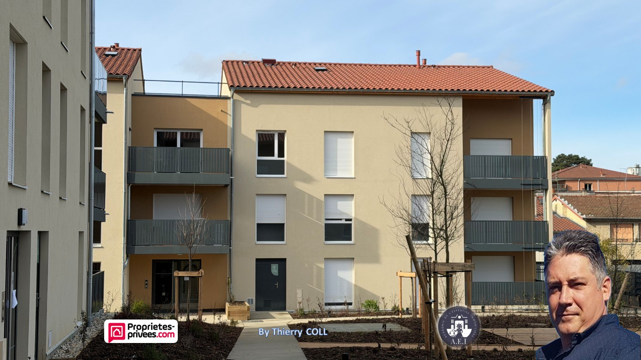 RILLIEUX-LA-PAPE APPARTEMENT T3 RILLIEUX LA PAPE DE 60.74 m2 deuxième étage 15