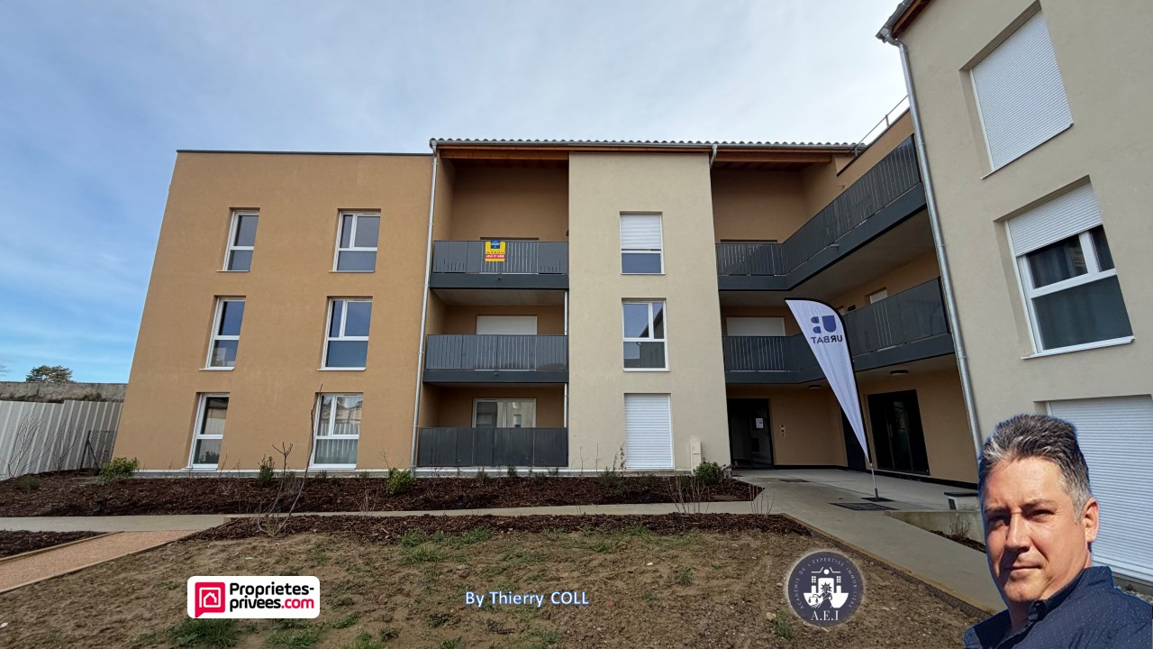 RILLIEUX-LA-PAPE APPARTEMENT T3 RILLIEUX LA PAPE DE 60.74 m2 deuxième étage 16