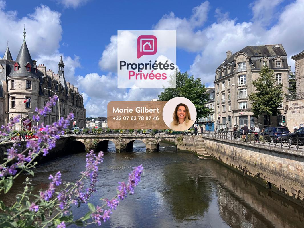 QUIMPER T3 lumineux 68 m² avec balcon, garage, Quimper proche centre et halage 18