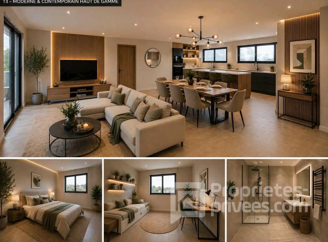 GROSSETO-PRUGNA Appartement de type T3 d'une superficie de 80 m² (modulable) 5