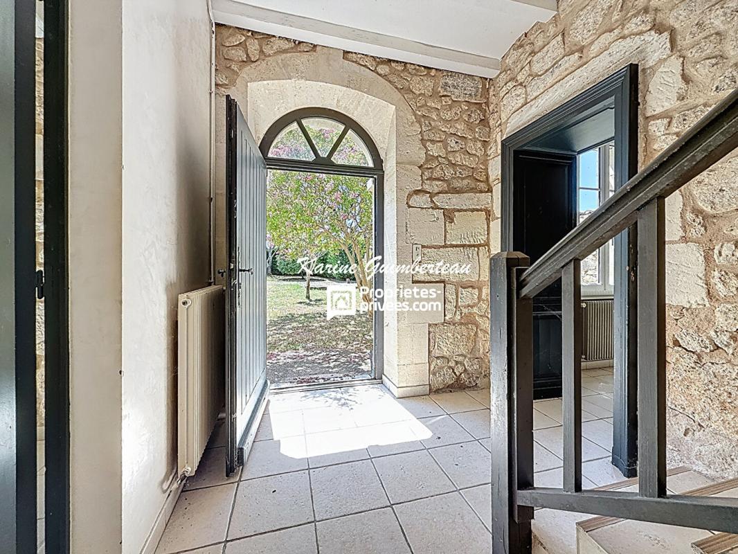 FRONSAC Maison en pierre Fronsadais 160 m2 + jardin 9